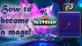 Vesteria  How to become a mage [upl. by Strenta]