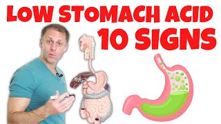 10 Signs of Low Stomach Acid [upl. by Ymarej]