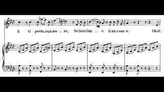 H Ma rendi pur contento V Bellini in Ab  Piano accompaniment [upl. by Ayahc640]