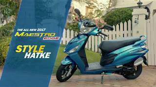 Hero MotoCorp  Maestro Edge 2017 [upl. by Eckel]