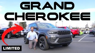 2024 Jeep Grand Cherokee Limited Black Appearance Best SUV Value [upl. by Sweeney]