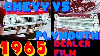 Dealer Film 1965 Belair and Chevelle vs Mopars The curves vs the straight [upl. by Anileuqcaj159]