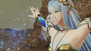 Fire Emblem Warriors ENG  Azuras Moveset Awakening amp Warriors Showcase [upl. by Ping]