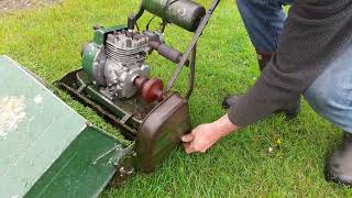 Classic 1960 Atco Lawnmower demonstration [upl. by Eiger]