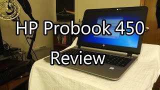 HP Probook 450 G3 2016 Review  Thejes Notebook Review [upl. by Llertrac]