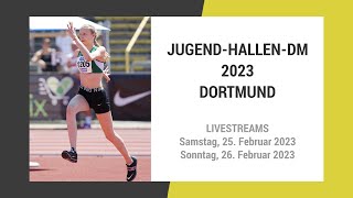 Livestream der JugendHallenDM 2023 in Dortmund  Samstag [upl. by Hannad117]