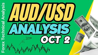 AUD USD Technical Analysis for October 2 2024 [upl. by Adyela]