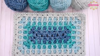 EASY Crochet Blanket  Motif  Posted Granny RECTANGLE Simple Beginner Friendly Tutorial [upl. by Aisena931]