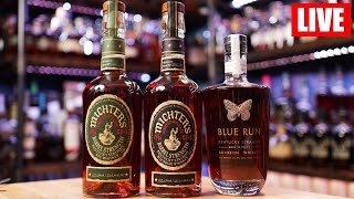 Michters Barrel Strength Bourbon vs Rye Plus Blue Run  LIVE [upl. by Beverley]