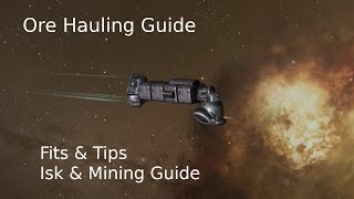 Ore Hauling New Player Guide  Mining Isk amp Fit Guide Miasmos [upl. by Zuzana]