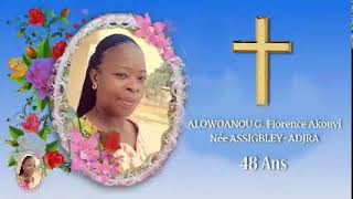 FUNERAILLE DE ALOWOANOU G Florence Akouvi Née ASSIGBLEYADJRA [upl. by Innaig]