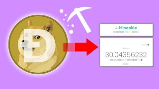 Dogecoin Mining with Unmineable 2021 Tutorial [upl. by Vedette]