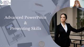 Advanced PowerPoint and Presentation Skills Video Tutorial [upl. by Grishilda]