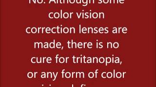 Information About Tritanopia [upl. by Wanyen]