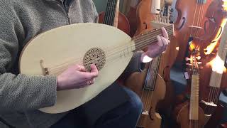 EMS Heritage 6 Course Renaissance Lute after Hieber [upl. by Holds128]