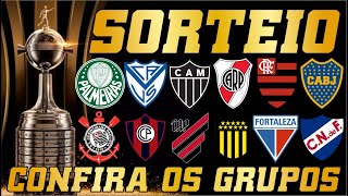 LIBERTADORES 2022  SORTEIO FASE DE GRUPOS [upl. by Olodort135]