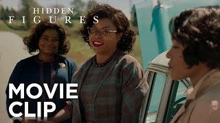 Hidden Figures  quotCar Troublequot Extended Clip  20th Century FOX [upl. by Laekcim]