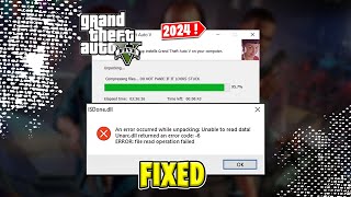 How To Fix ISDonedll Error While Installing GTA 5  FitGirl Repack Isdonedll Error Fix  2024 [upl. by Eisor511]