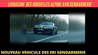 Nouvelle Alpine A110 Gendarmerie par Alpine et Esteban OCON [upl. by Bruckner]