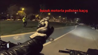 TÜRKİYEDE POLİSTEN KAÇAN MOTORCULAR [upl. by Moth]