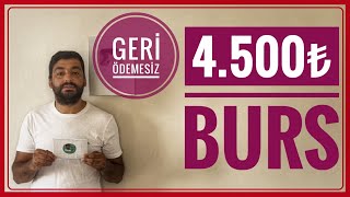 TEV BURSU 4500₺ GERİ ÖDEMESİZ BURSTÜRK EĞİTİM VAKFI BURS BAŞVURUSU NASIL YAPILIRKARŞILIKSIZ BURS [upl. by Ahtela]