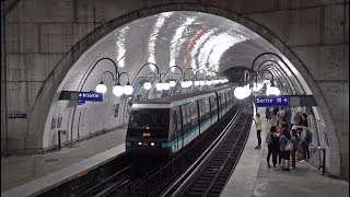 Métro de Paris  Ligne 4  En route vers lautomatisation [upl. by Durward861]