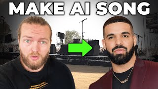 HOW To Make AI SONG For FREE StepbyStep Tutorial [upl. by Noslrac]