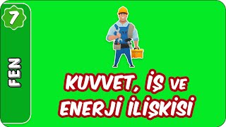 Kuvvet İş ve Enerji İlişkisi  7 Sınıf Fen evokul Kampı [upl. by Anneis]