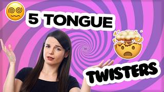 Top 5 Tongue Twisters in English [upl. by Ches55]