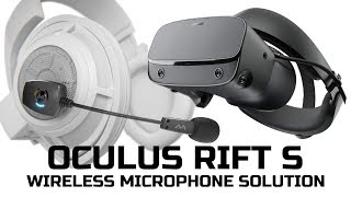 RIFT S WIRELESS MICROPHONE SOLUTION  Antlion ModMic TEST AND REVIEW [upl. by Eak]