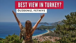 Blue Lagoon Epic View  Oludeniz Fethiye Turkey  Full Time World Travel Vlog 2 [upl. by Remoh]