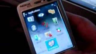 Nokia N73  Filmes em AVI e Jogo 3d [upl. by Faydra]