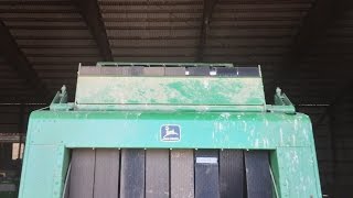 Round Baler Belt Replacement [upl. by Rior]