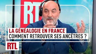 Généalogie  comment retrouver ses ancêtres  PierreValéry Archassal invité de RTL intégrale [upl. by Scully]