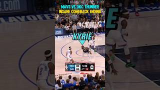 SGA was CLUTCH in Mavs vs OKC Game 4 INSANE ENDING⏰️🍿 [upl. by Tansy]