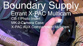 Boundary Supply XPAC Multicam Errant Pack Overview With AUX compartment CB1 and MK2 [upl. by Dionysus6]