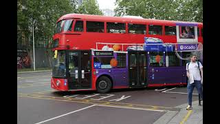 Walthamstow Buses London Londons Buses at Walthamstow Central 22nd August 2021 [upl. by Lipcombe377]