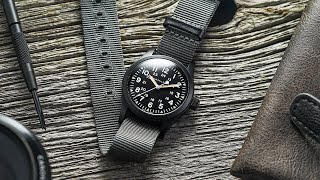 Hamilton Khaki Field Mechanical Black PVD  My Favorite From The Line [upl. by Vergos]