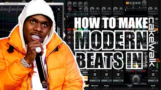 How To Make Modern Beats In Cakewalk  From Scratch [upl. by Grube625]