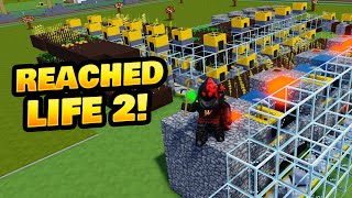 Reached Life 2 in Block Tycoon [upl. by Sallyanne]