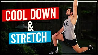 Cool Down amp Stretch Routine after Workout  5 Minutes [upl. by Nylyaj992]