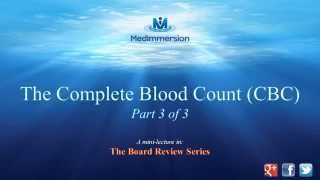 Complete Blood Count pt3 [upl. by Nimajaneb]