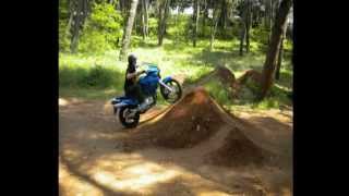 HONDA VARADERO 125CC OFF ROAD  0100kmh [upl. by Josh766]