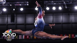 Simone Biles wins beam bronze in remarkable comeback Full Routine  Tokyo Olympics  NBC Sports [upl. by Wood317]