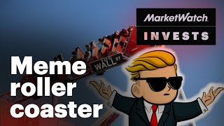 Meme stock rollercoaster What’s next for GME AMC and DJT  MarketWatch Invests [upl. by Orlan]