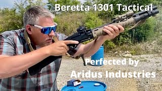 Beretta 1301 Tactical Perfected by Aridus Industries [upl. by Harmaning]