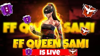 FF QUEEN SAMI IS LIVE BR rank pushing playing in PC [upl. by Irac]