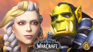 Thrall Meets Jaina Cinematic Sylvanas Executes Baine amp Derek Proudmoore WoW BFADragonflight Lore [upl. by Lakim]