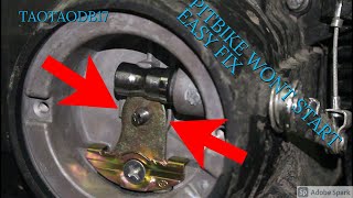 How To Fix quotNo Compressionquot Issue On Your PitBike Easy Fix [upl. by Lankton]