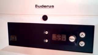 Buderus Logamax plus GB022 24K mal functioning [upl. by Ecikram875]